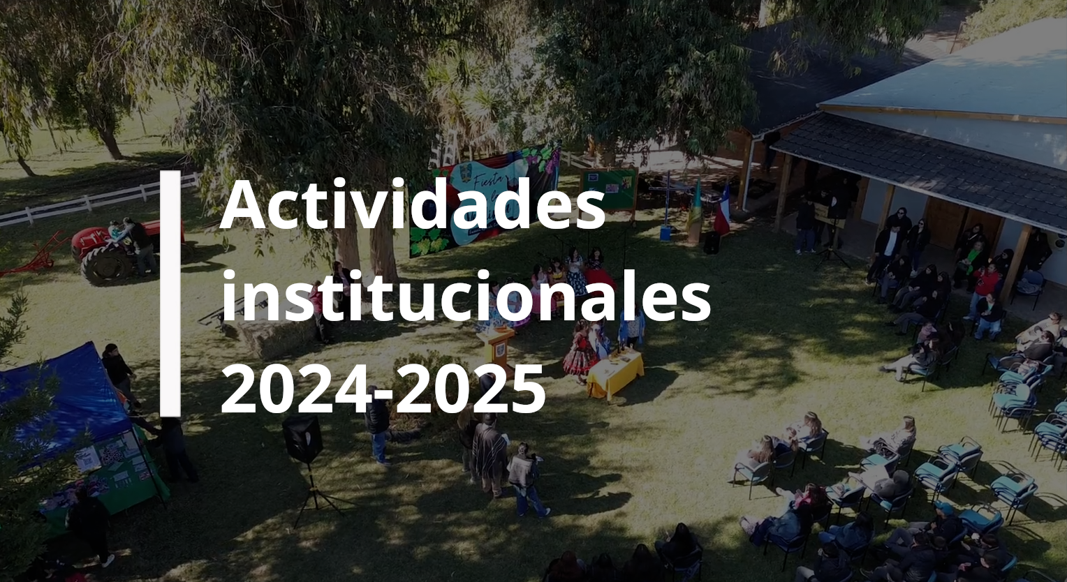 Actividades institucionales 2024-2025